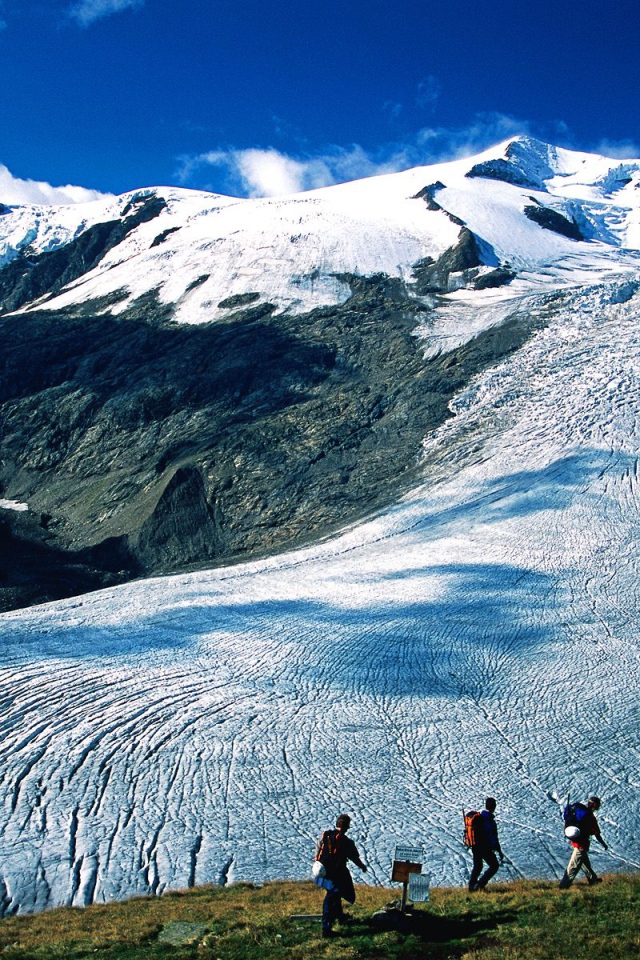 Ледник Schlaten, Hohe Tauern Национальный Парк, Австрия