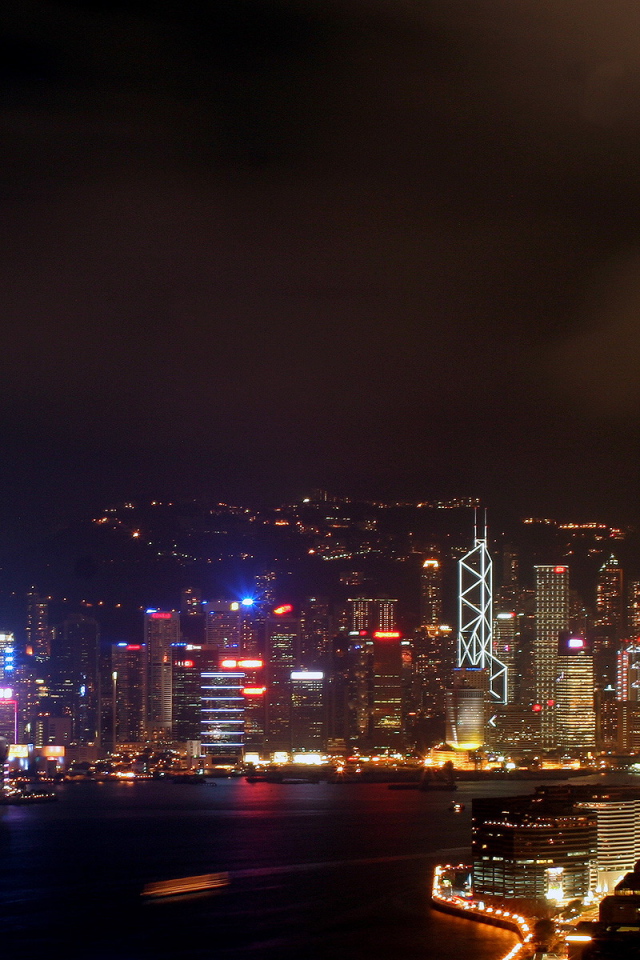 Ночной Гонконг