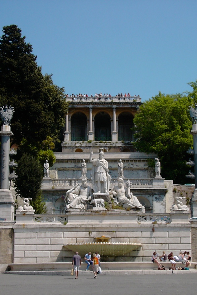 Terrazza del Pinicio - Скульптуры Италии