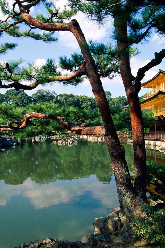 Храм Kinkaku-ji, Киото