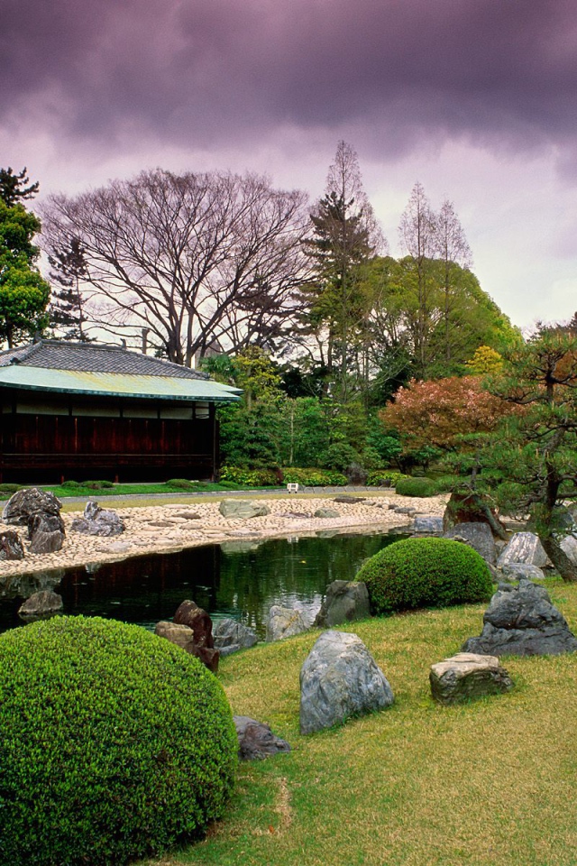 Сад Seiryuen, Замок Nijo, Япония