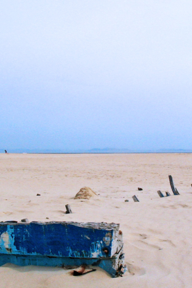 Лодка на Испанском побережье