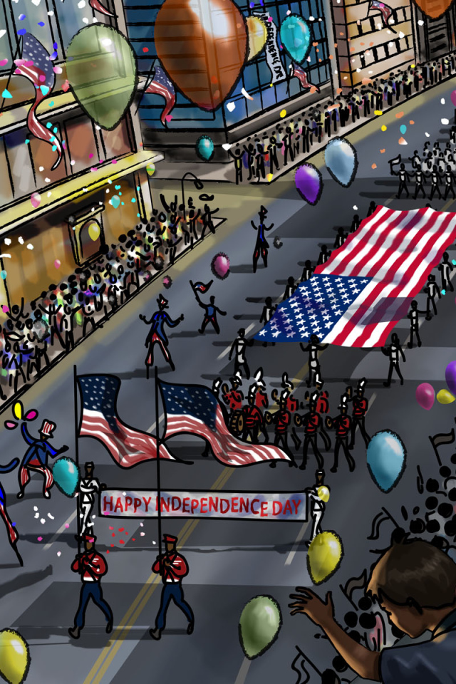 День независимости, США