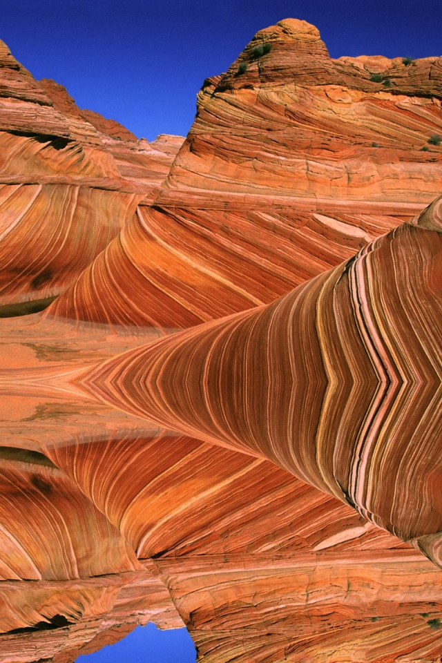 Циркулирующий Песчаник / Каньон Paria / Аризона / США