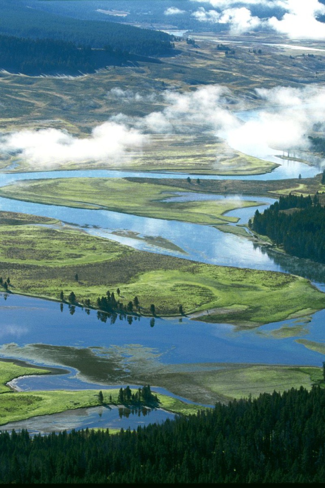 Йеллоустонская Река, США