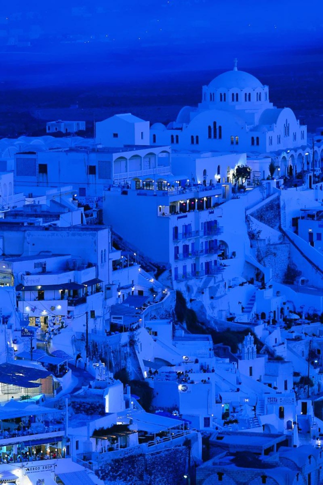 Голубой город