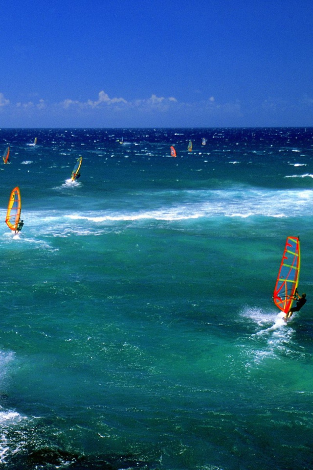 Windsurfers Мауи