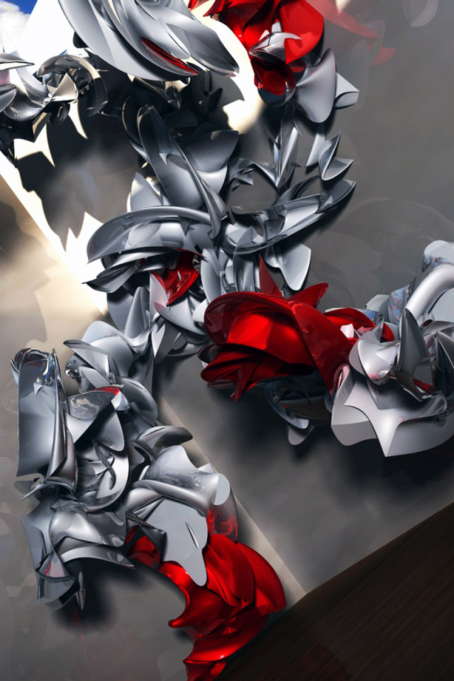 Металлические лепестки