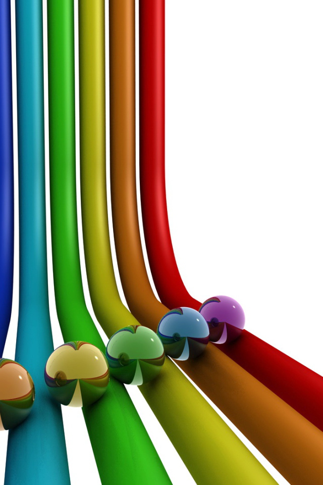 Радужные шарики