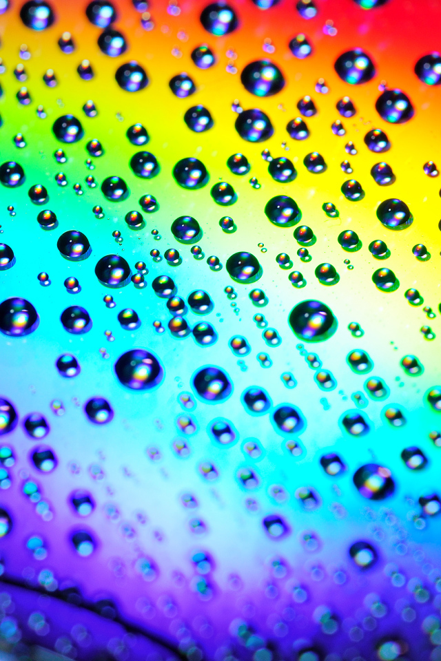 Радужные капли