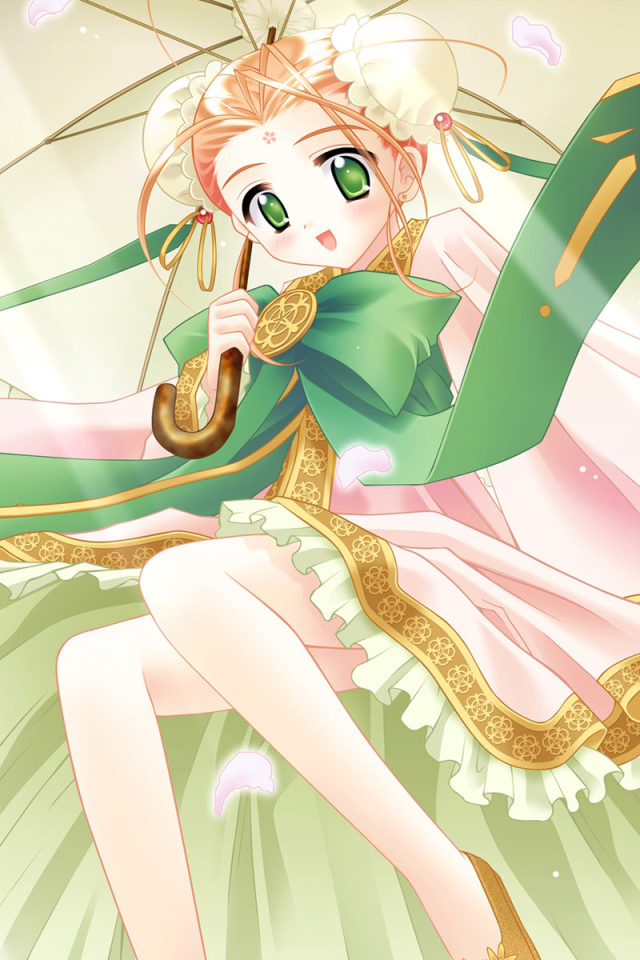 Девочка в розовом платье