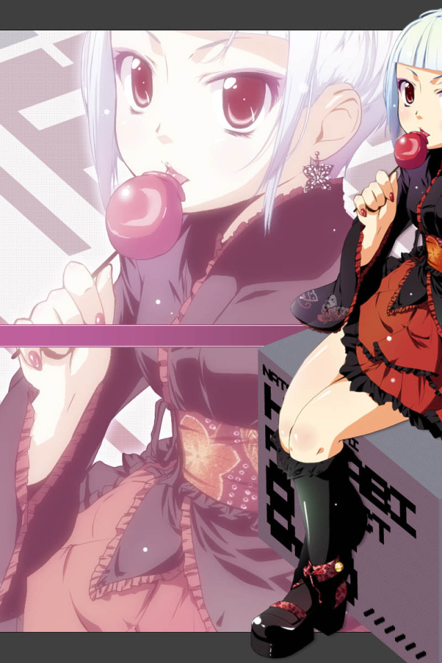 Аниме Красотка с конфетой