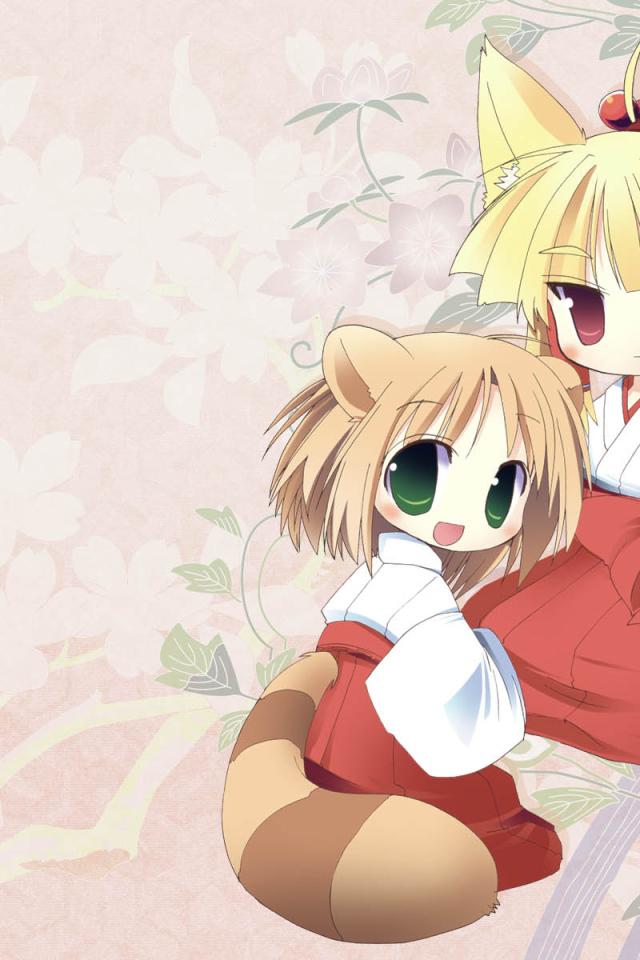 Аниме Лисичка с вином