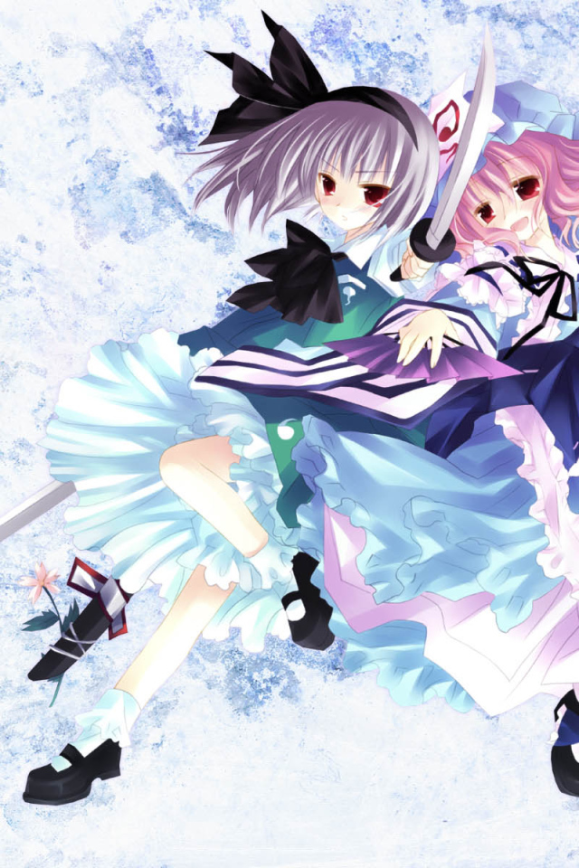 Аниме танец с мечами