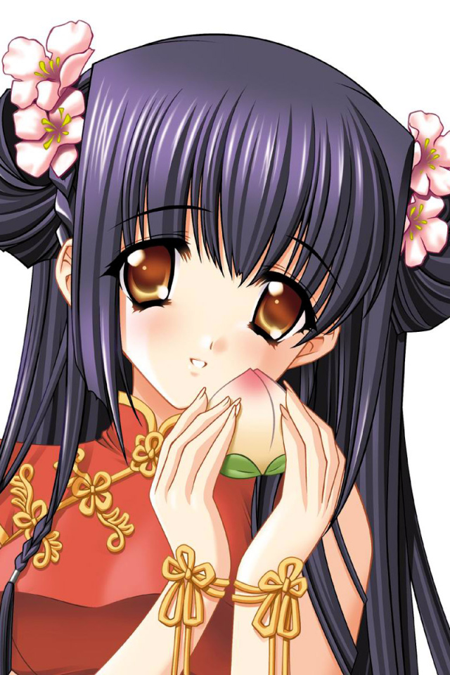 Девочка с цветочком