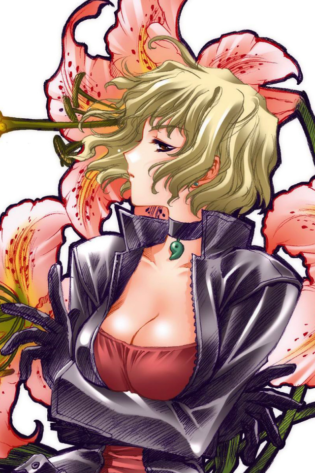 Девушка с большим бюстом