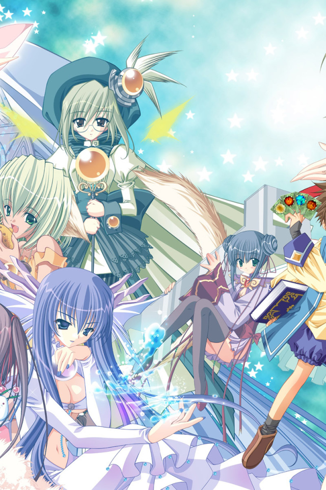 Анимешные девченки