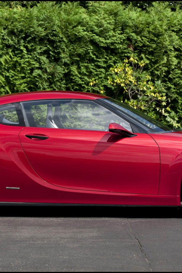 Красный авто