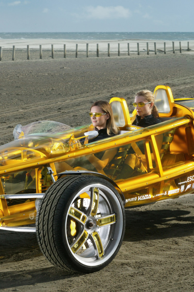 Красивый авто, красивые ножки