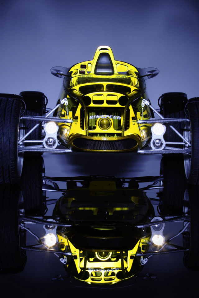 Желтый концепт авто