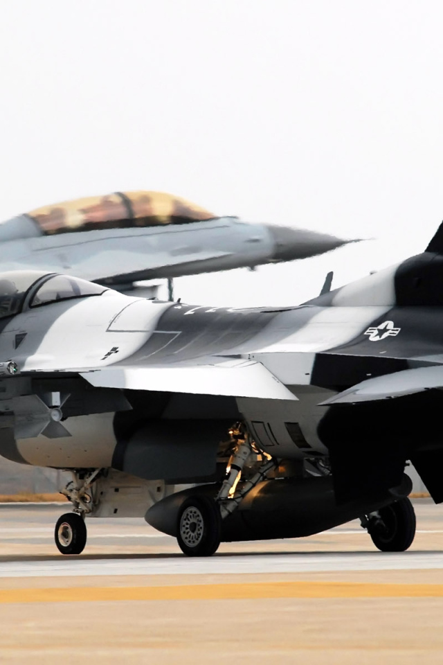 Военная авиация / полосатый истребитель