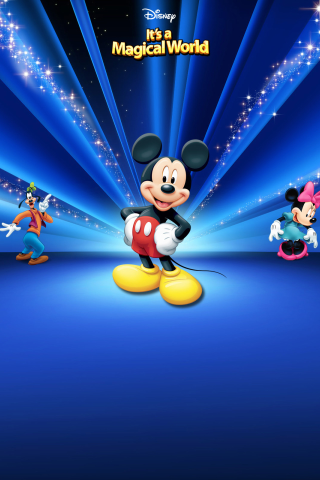 Disney Синяя тема