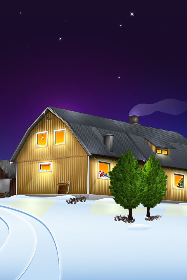 Рождественский домик