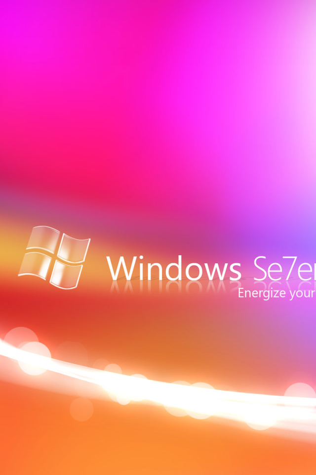 Windovs Seven разноцветная тема