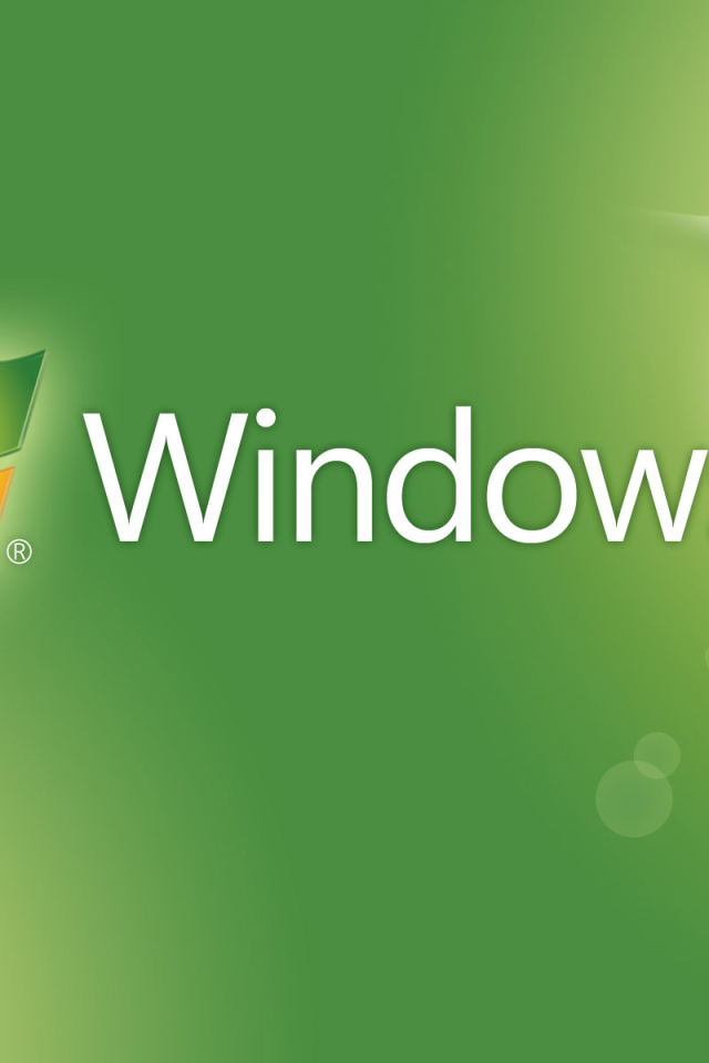 Windovs Seven зеленая тема