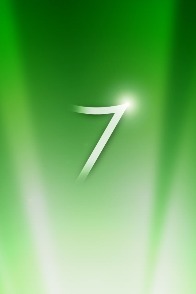 Windows 7 зеленая тема