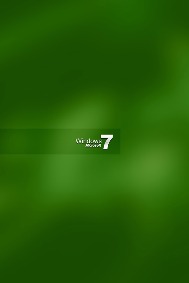 Windows 7 Зеленая тема