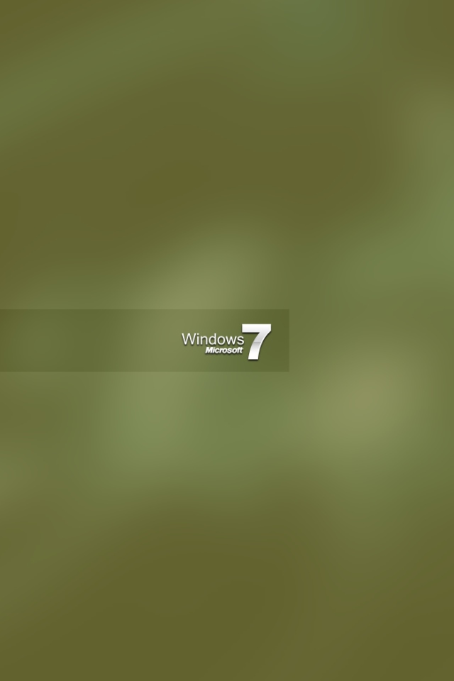 Windows 7 olive
