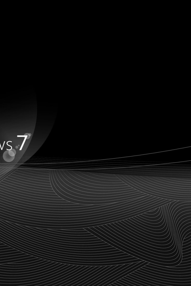 Windows Seven Черная Тема