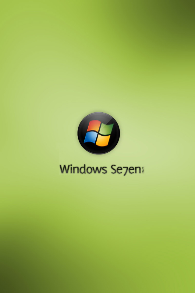 windows 7 apple green