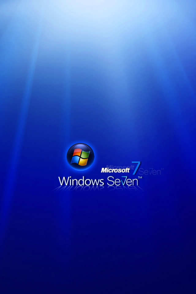 windows 7 blue