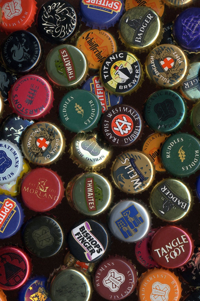 Коллекция пивных пробок