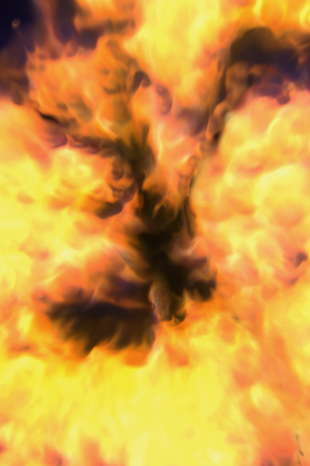 Огненные облака