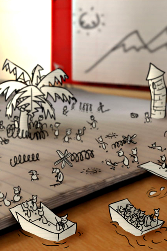 Нарисованный мир