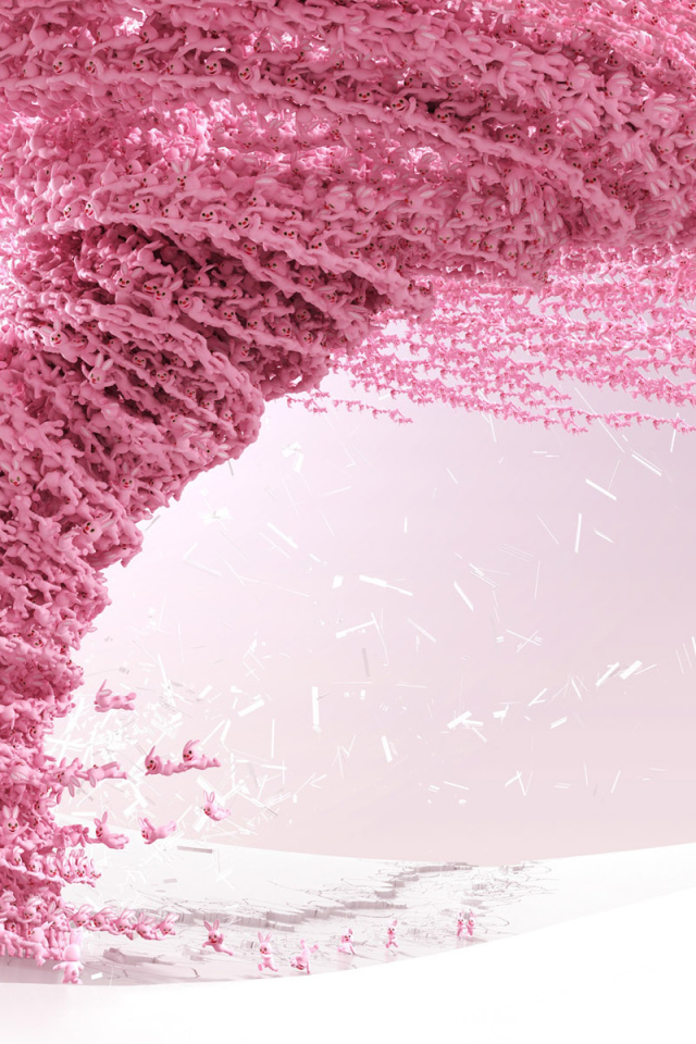 Розовый смерч