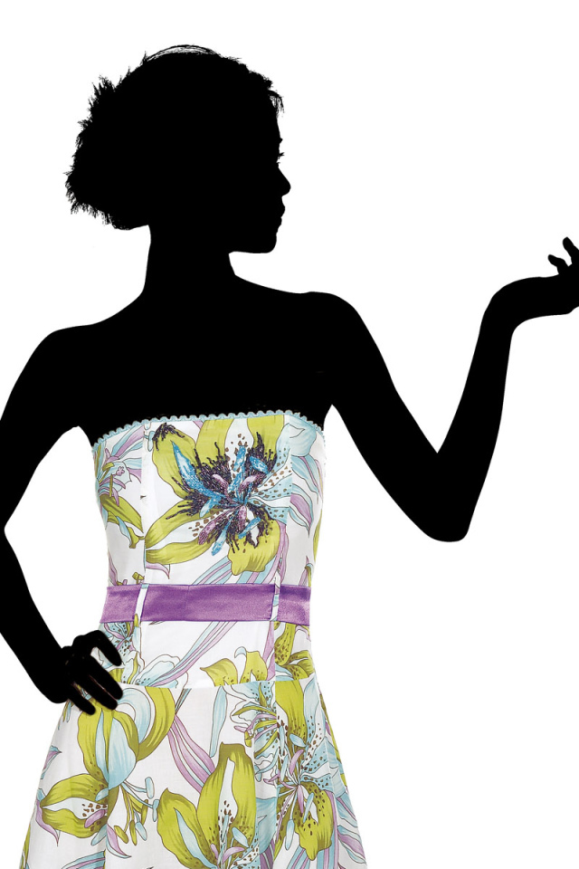 Девушка тень