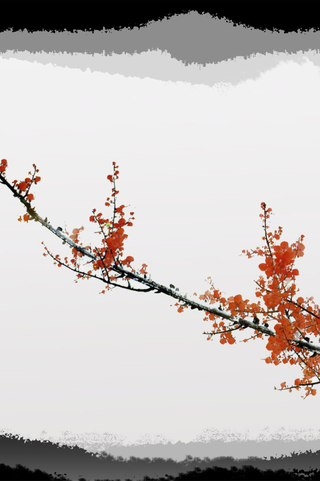 Цветущая ветка