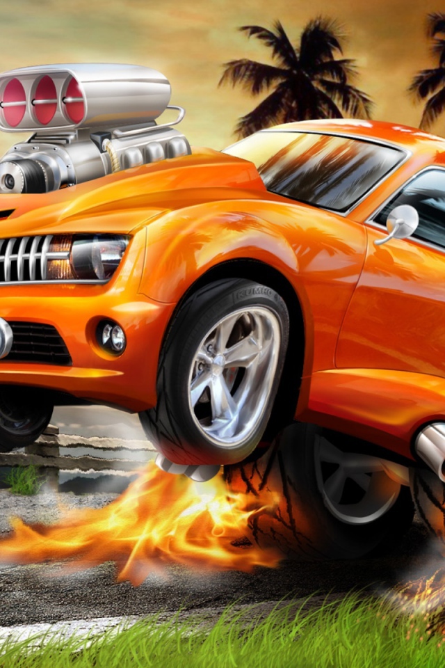 Яркая машина