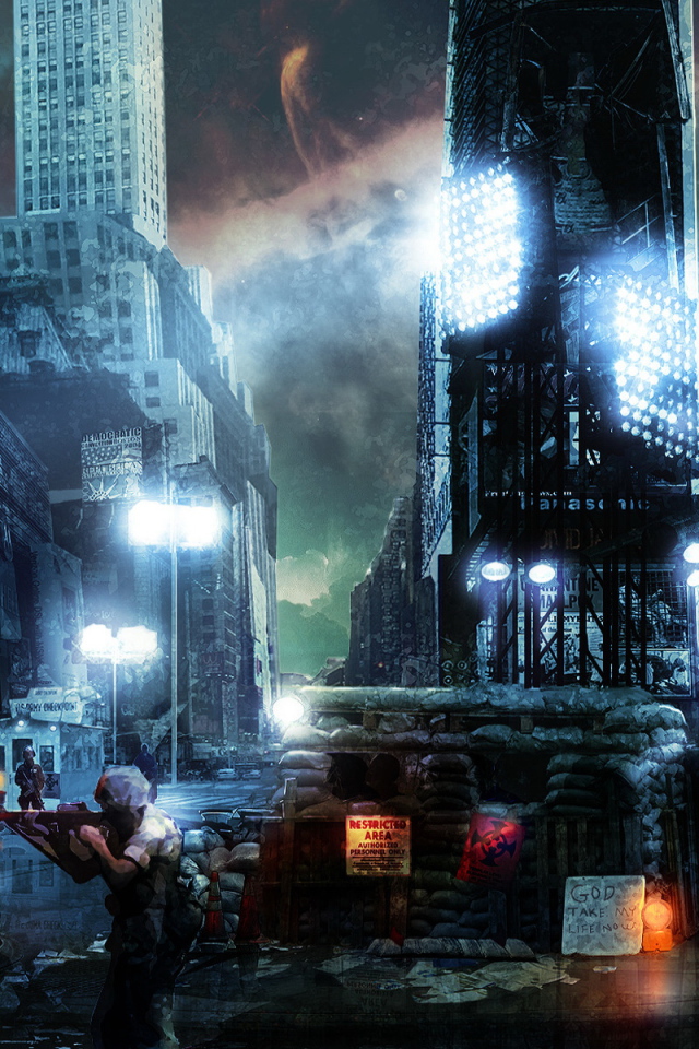 Блокпост на Таймс сквер