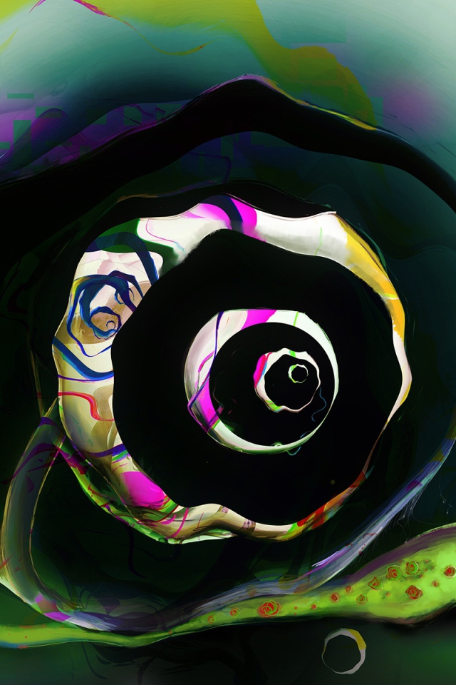 Цветная улитка