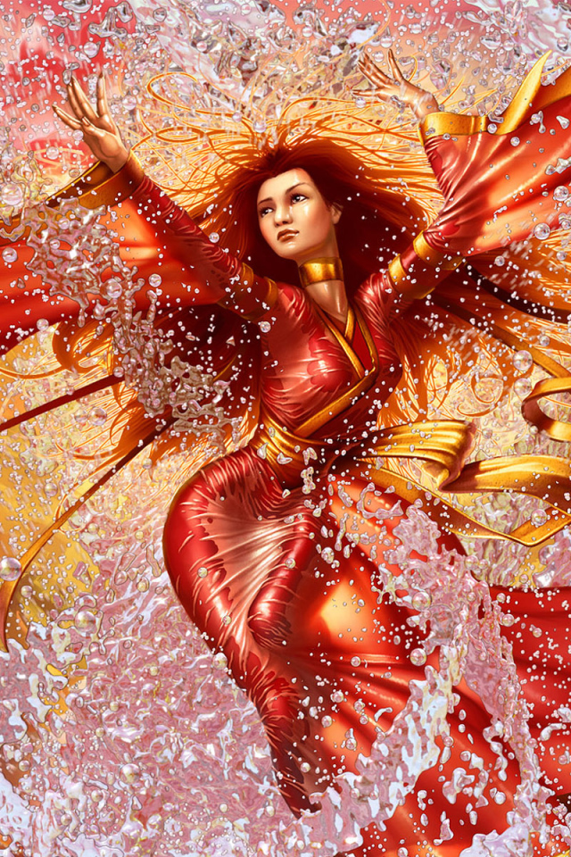 Танец в воде