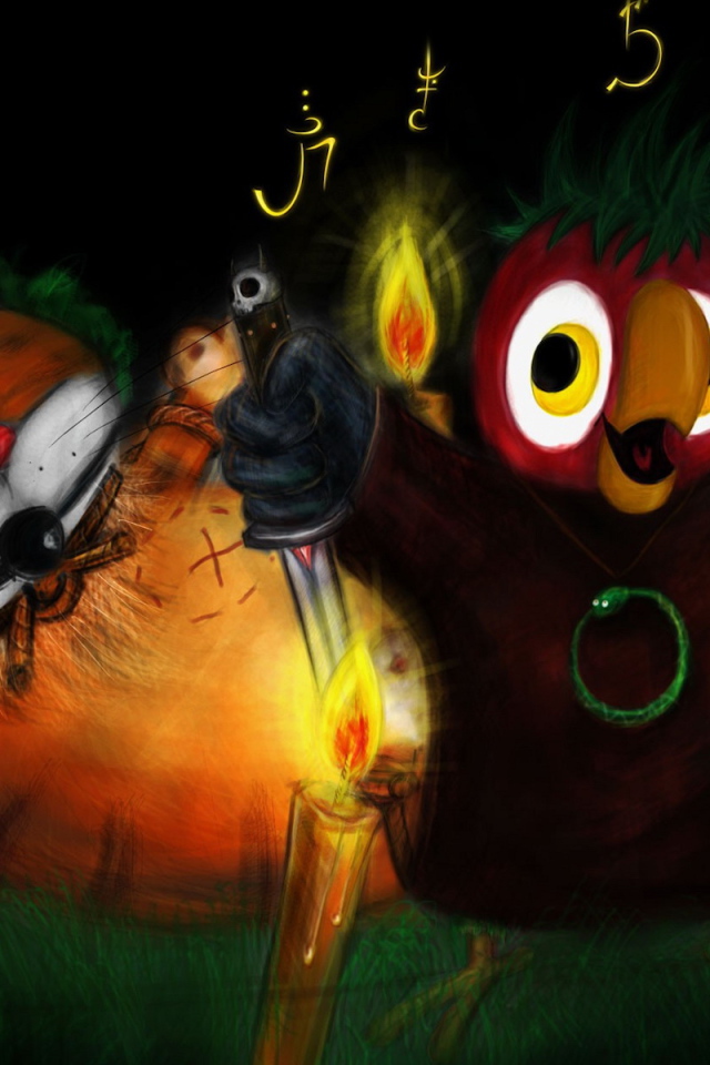 Жертвоприношение попугая Кешы