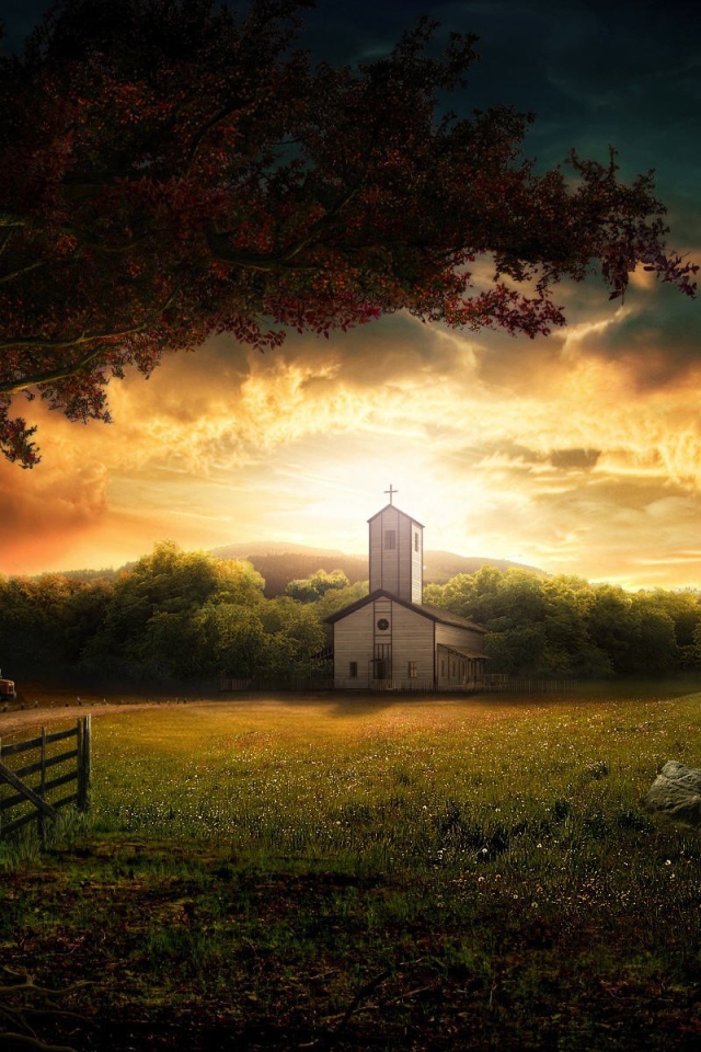 Деревенская церковь