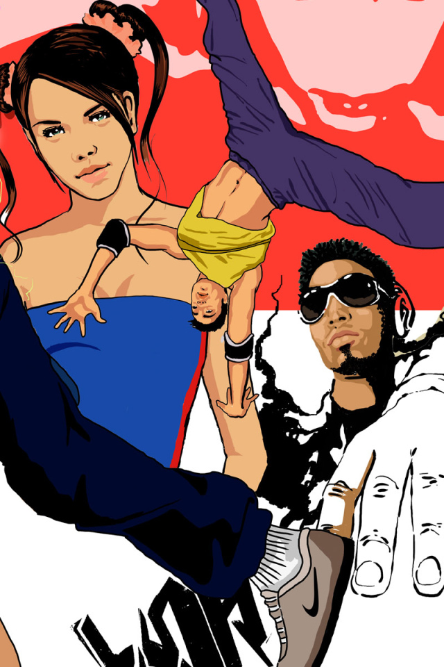 Уличные танцоры