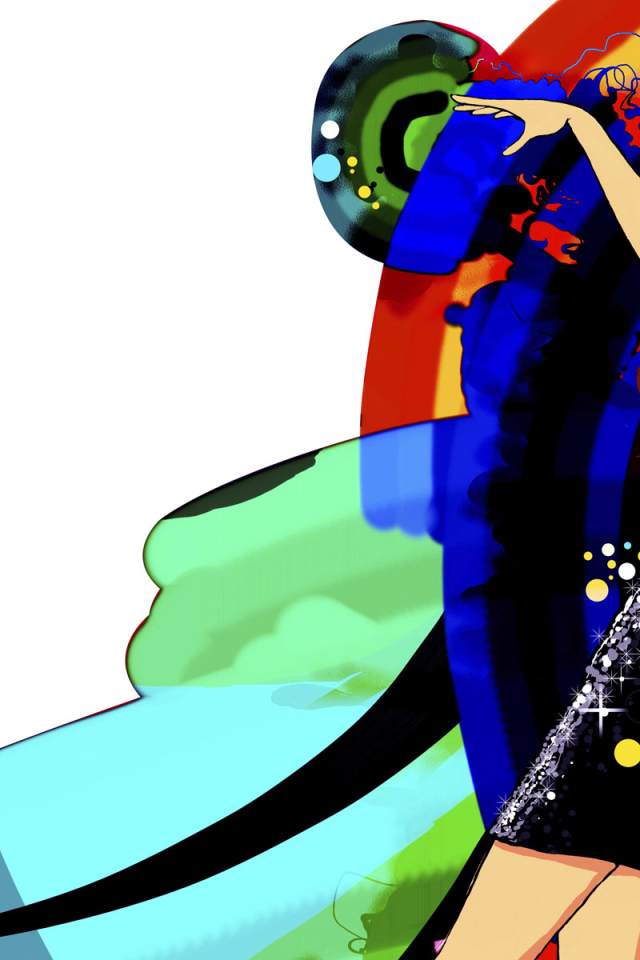 Девушка в ритме