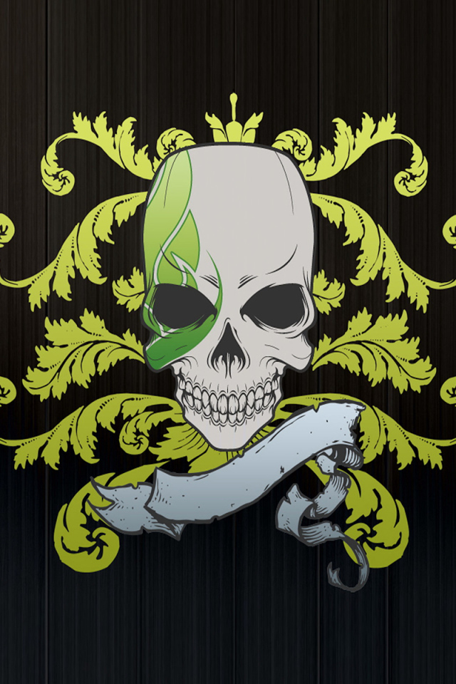 Эмблема с черепом